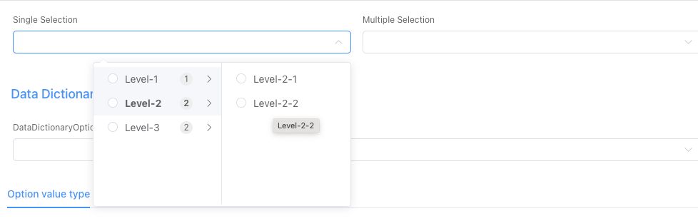 Single Selection