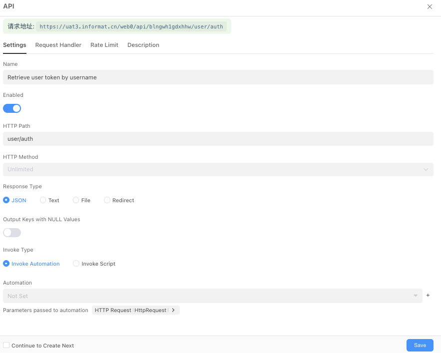 Example API